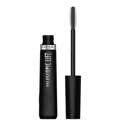 mascara with black pigment.